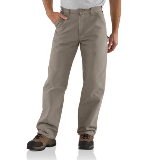 *SALE* ONLY 38x32 - 40x32 LEFT!! Carhartt Dungaree Straight Leg Washed Duck Work Pant - Desert Tan